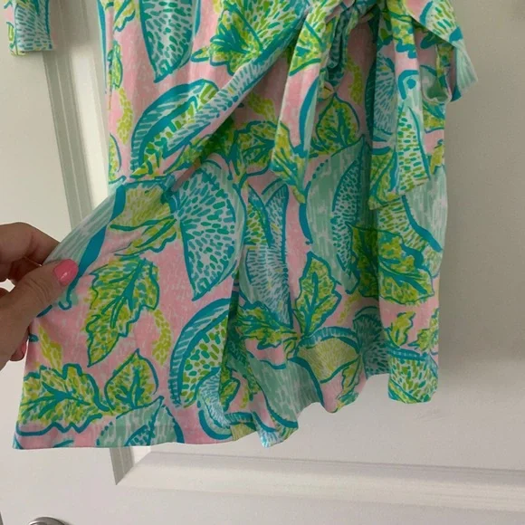 Lilly Pulitzer Karlie Wrap Romper - Picture 4 of 7